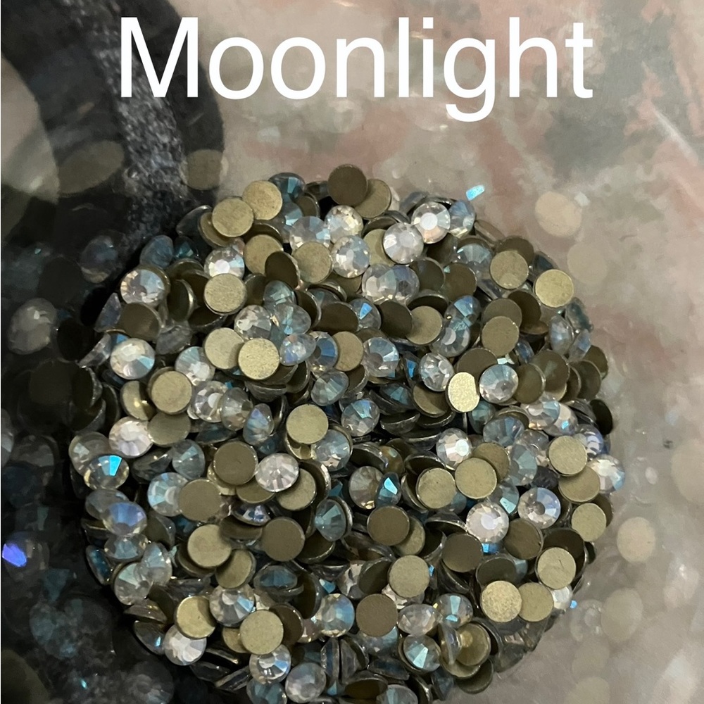 Ss20 Blue Moonlight Flatback Rhinestones